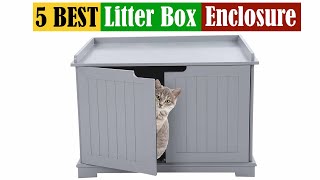 Best Litter Box Enclosure in 2024 [Updated]