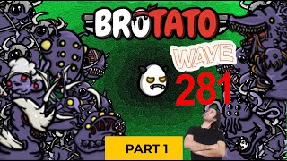 Brotato Danger 5 Endless New World Record Wave 1 - 281 Part 1 (Patch 1.0.0.3)