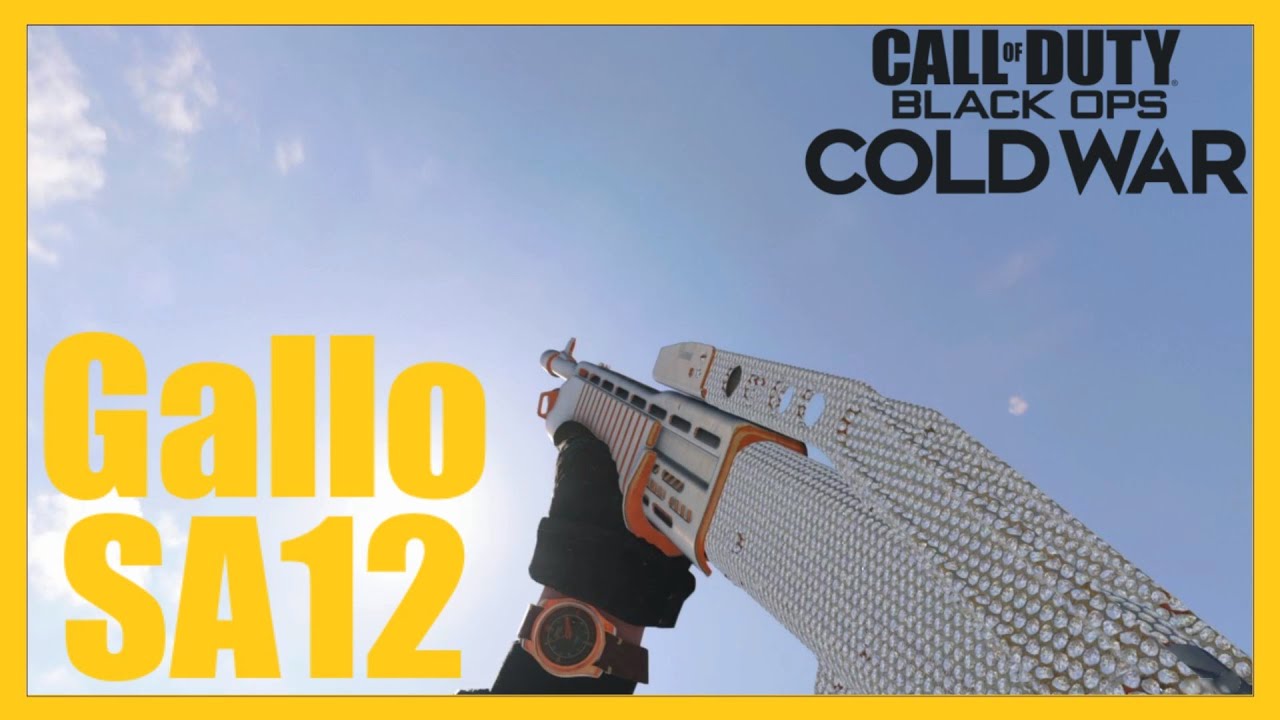 Gallo SA12 in Gold and Diamond | Black Ops Cold War
