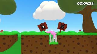 Прохождение Игры Super Buny Man 1 Часть