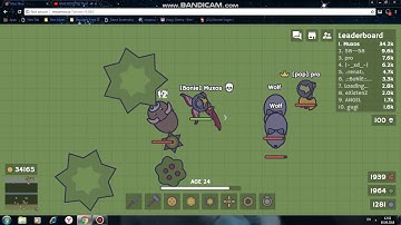100 kill in moomoo.io  and first gameplay with hack