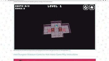Axel Dungeon Sokoban level 1 - 2.567