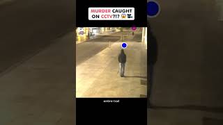 Murder caught on CCTV 👹 #Shorts
