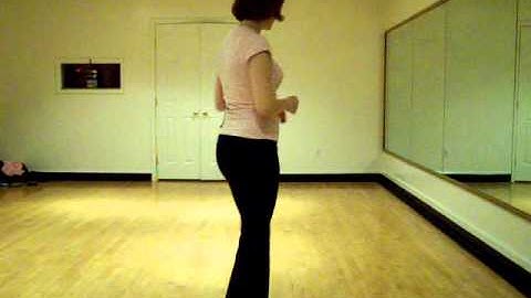 2010-11-25 - Salsa Lesson 4 (Beginner Shine - Left Turn).MOV