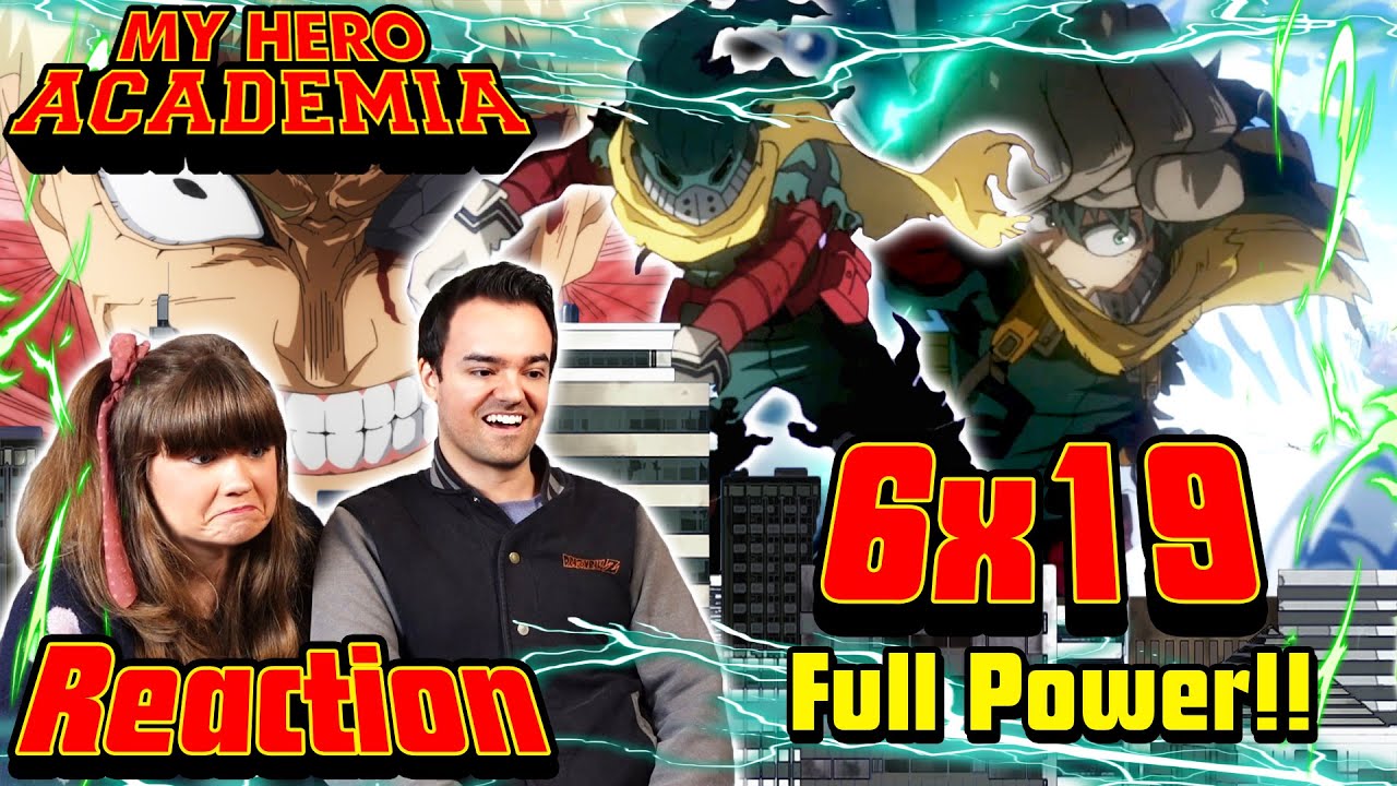 Dark Deku vs Muscular - My Hero Academia 6x19 Reaction - YouTube