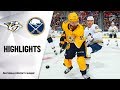 NHL Highlights | Predators @ Sabres 12/12/19