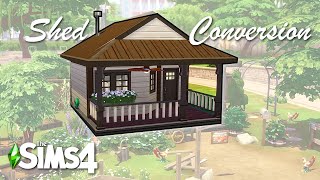 Shed Conversion | The Sims 4 Stop Motion Shorts