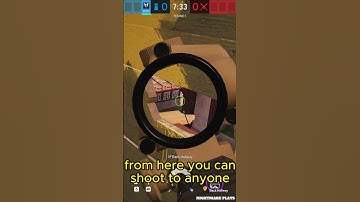 rainbow six siege spawn peeks #rainbowsixsiege #shorts #rainbowsixclips #rainbowsixsiegetips