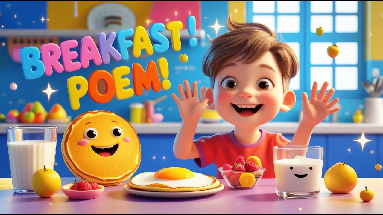 🥞 Breakfast Is the Best Meal Song Fun Kids Nursery Rhyme 🍳 Morning ...