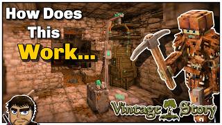Trying The Translocator In Vintage Story...