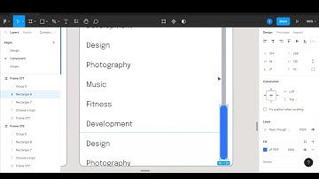 How to Create a Dropdown Menu with Scroll Animation in Figma (Tutorial)