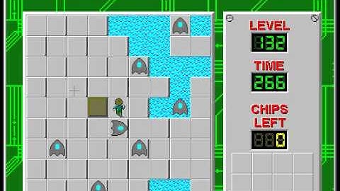 CCLP2 level 132 solution - 251 seconds