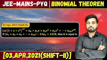 Let (1+x+x2)"= ao + a1x + a2x2 + a3x3 + ... + a20x20If (a1 + a3 + a5 + ... + a19) - 11a2 = 121k, the