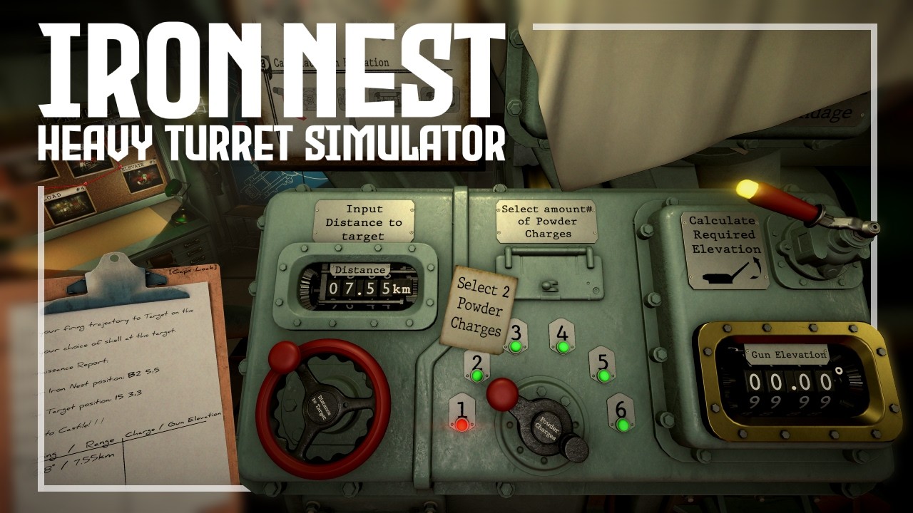 Iron Nest: Heavy Turret Simulator trailer