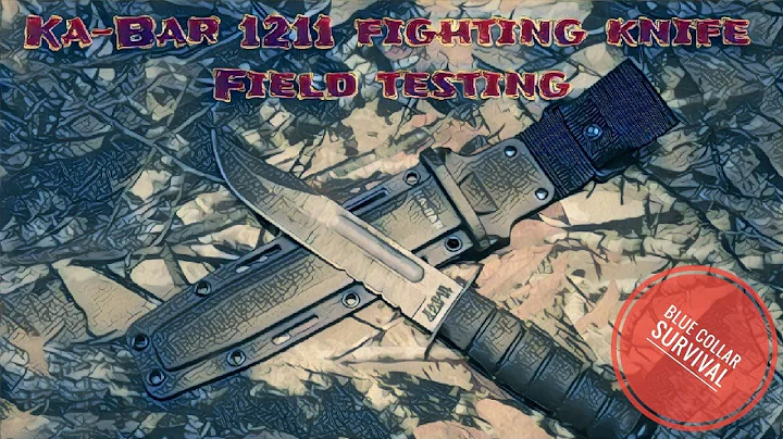 Bonus hard use testing video. The Ka-Bar 1211 fighting knife.