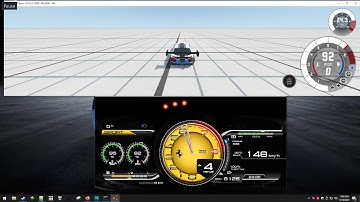Realdash Custom Theme Ferrari LaFerrari or FFX k Updates Test Gauges with BeamNG