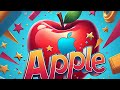 A Apple🍎#animation#cartoon#kidsrhymes#kidseducation#apple#kidsvideo#funny#abcd#kidssongs