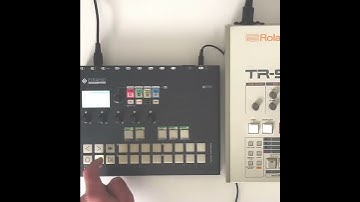 TR-909 FIRMWARE V.5 - Demonstration 1 - MIDI SYNC CORRECTION
