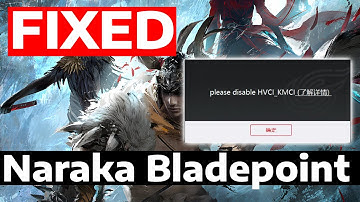 Fix Naraka: Bladepoint please disable HVCI_KMCI | How to disable HVCI_KMCI (Memory Integrity)