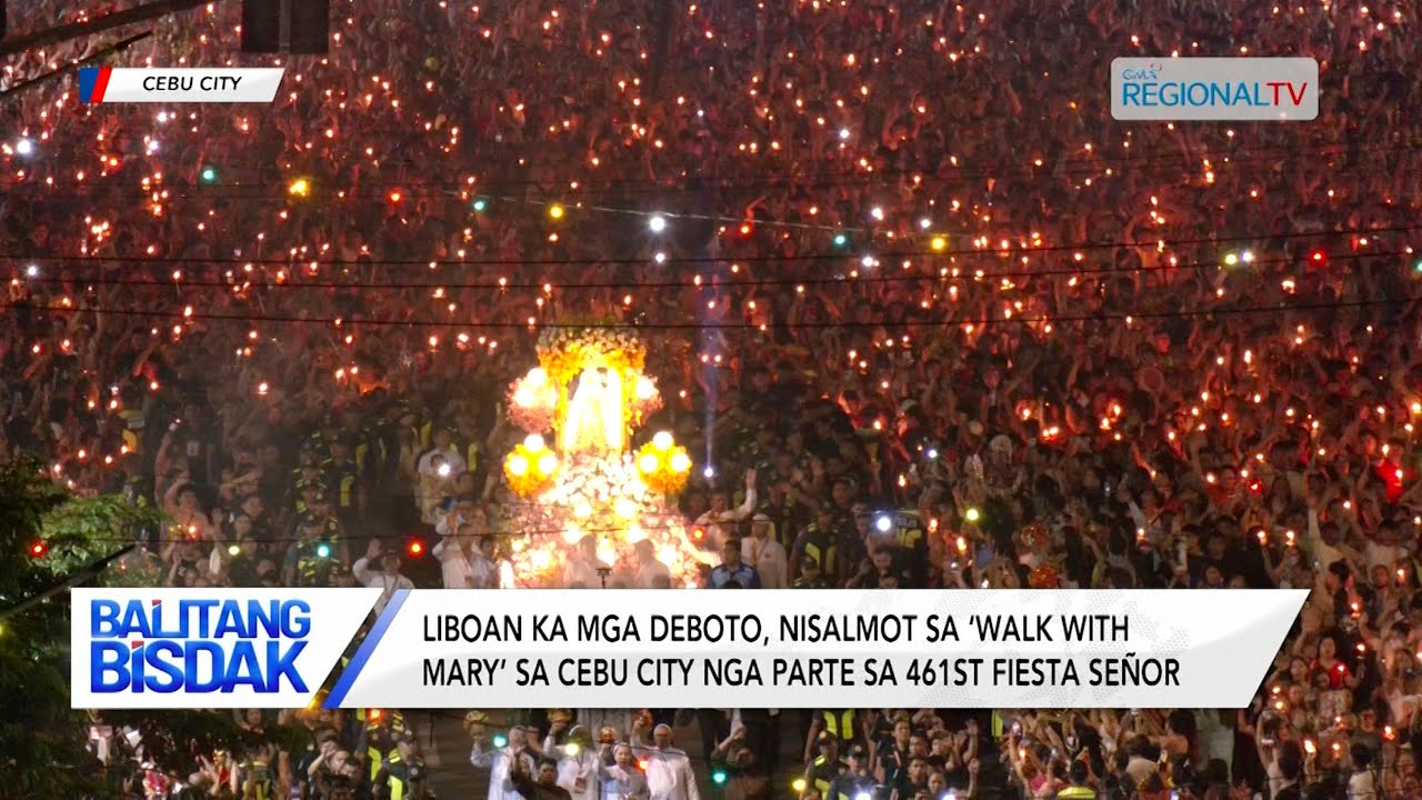 Libuan ka mga Tawo, Nisalmot sa ‘Walk with Mary’ | Balitang Bisdak