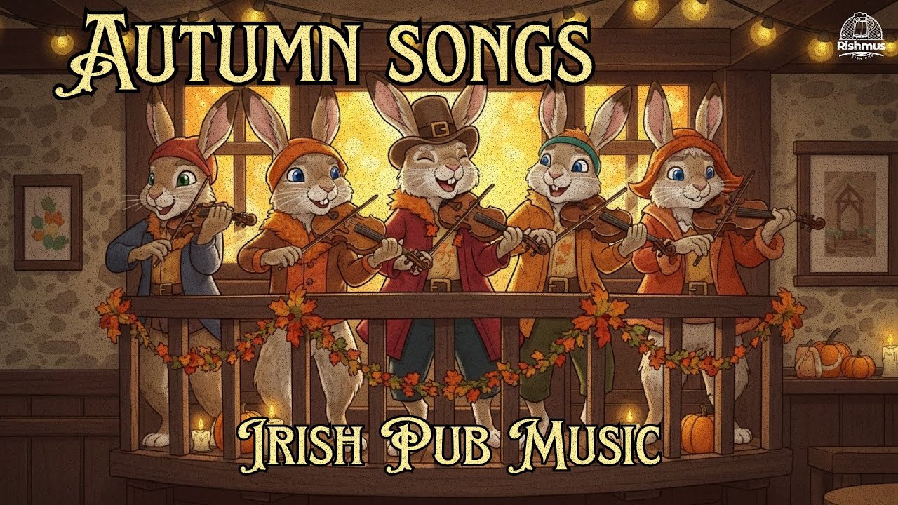 Epic Autumn Irish Pub Songs Playlist 2025, Traditional Celtic Folk Music & Cozy Drinking Fall Tavern