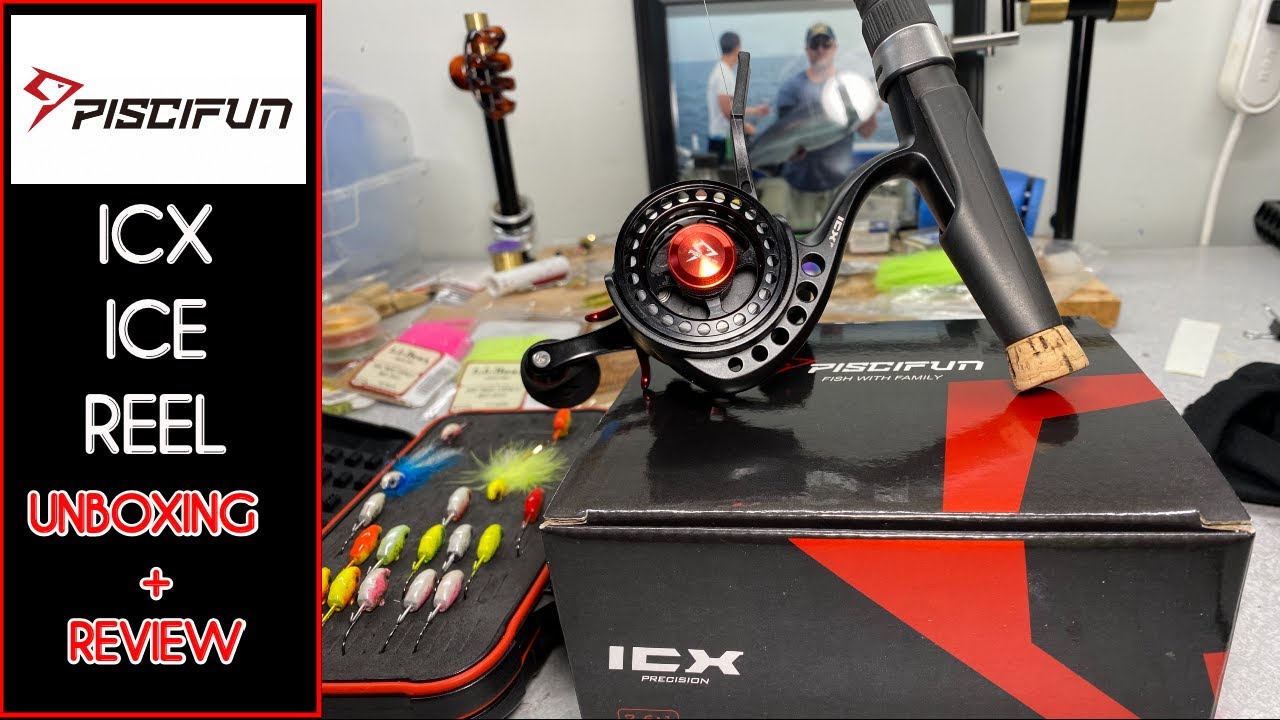 PISCIFUN ICX Inline Ice Reel Unboxing, Review and Initial Thoughts