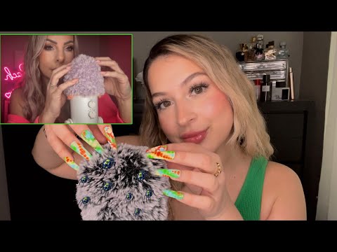 asmr-relaxing-mic-triggers!🥱💤-bug-searching,-mouth-sounds,-inaudible-(ft-@rachasmr-)💚