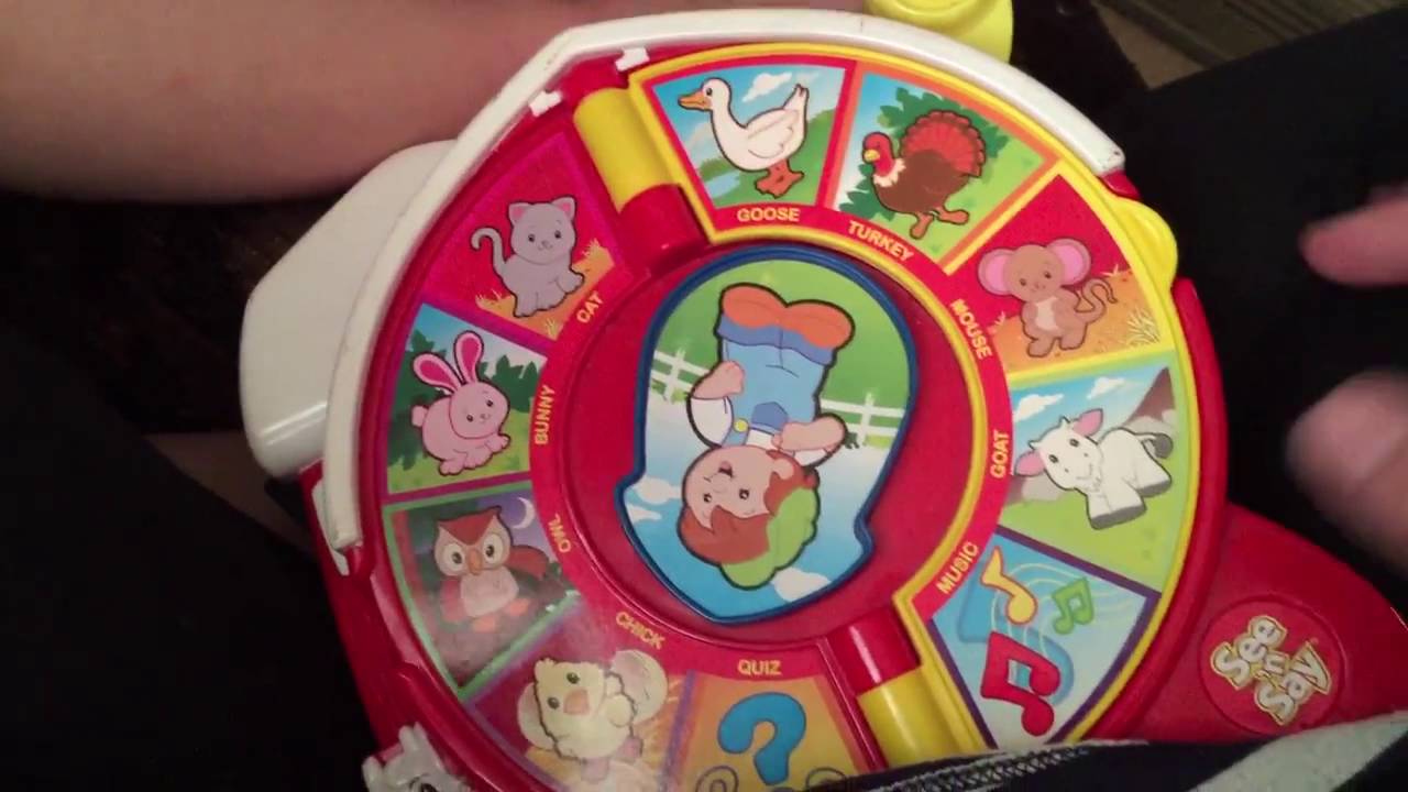 FISHER PRICE SEE 'N SAY THE FARMER! - YouTube