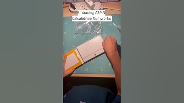Unboxing ASMR Calculatrice Numworks #unboxing#foryoupage #pourtoi #asmr #calculator