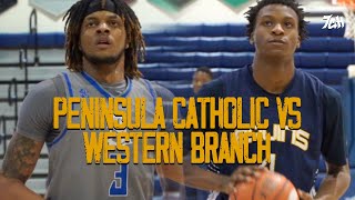 Private School VS Public School in VA Preps Classic! (Peninsula Catholic/Western Branch)