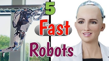 5 fastest humanoid robots in the world from 2022 to 2023