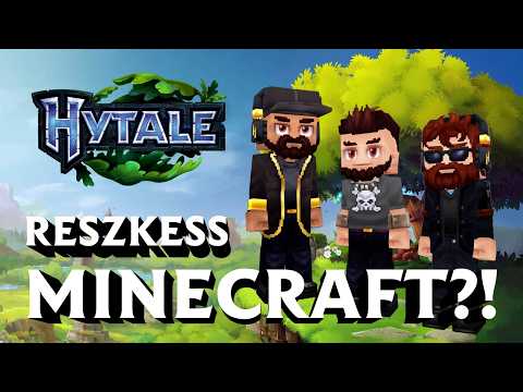 RESZKESS MINECRAFT?! ⛏️ Hytale