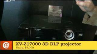 CES 2011 - Sharp Electronics is projecting 3D into the home