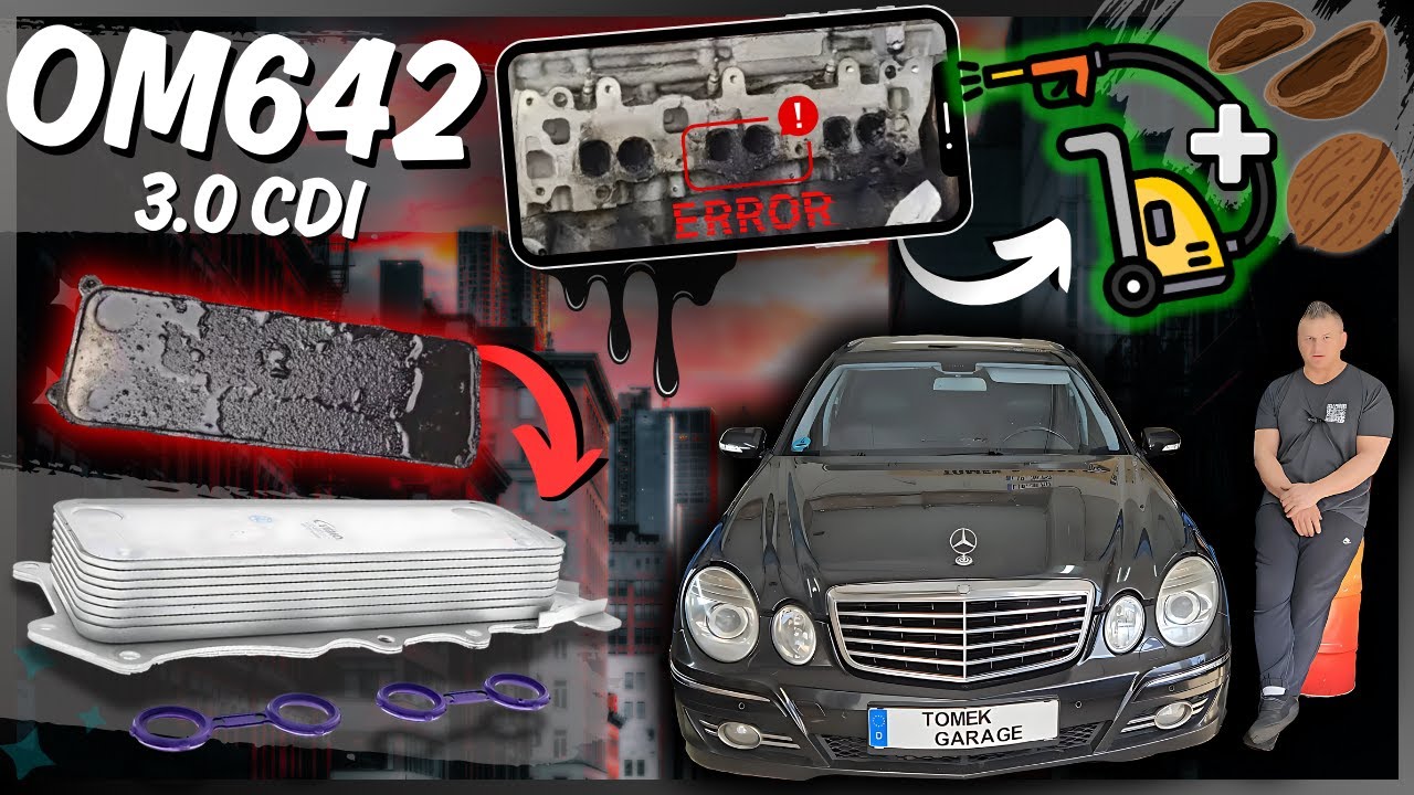 432.000km Przebiegu | Mercedes E Klasa W211 | Czyszczenie Kanałów Dolotowych, Wymiana Wtryskiwaczy