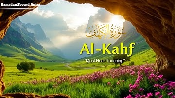 (RAMADAN) SURAH AL KAHF سورة الكهف | SOFT VOICE WILL TOUCH YOUR HEART إن شاء الله | THE CAVE SURAH