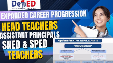 Expanded Career Progression for Head Teachers, Assistant School Principals, SST & SNET Teachers#ecp