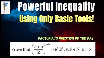 Deceptive Inequality? It’s Easier Than You Think | Factorial’s Question of the Day