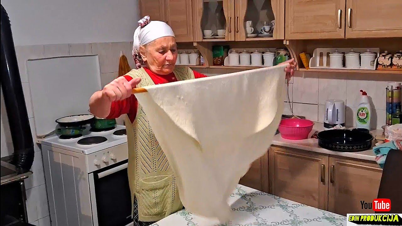Nena Ramiza pravi polagani burek na oklagiju #edin