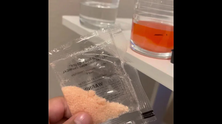 Growing crystals from a Dollar tree kit!