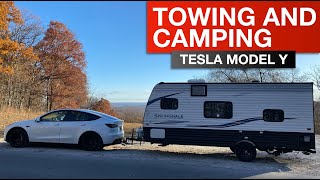 Tesla Model Y Towing