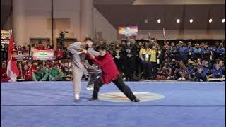 Grand Master Chen Zhenglei Demo push hands