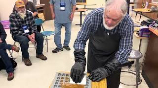 Of course you can make maple candy by hand!