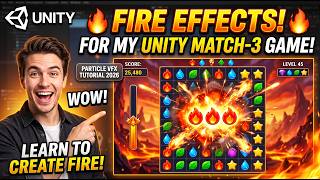 🔥 How I Made FIRE Effects for My Unity Match-3 Game | Particle VFX Tutorial 2026 #likeegaming 🔥 How I Made FIRE Effects for My Unity Match-3 Game | Particle VFX Tutorial 2026 #likeegaming