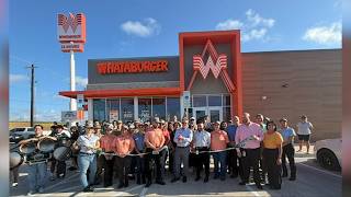 Pearsall celebrates opening of city’s first Whataburger