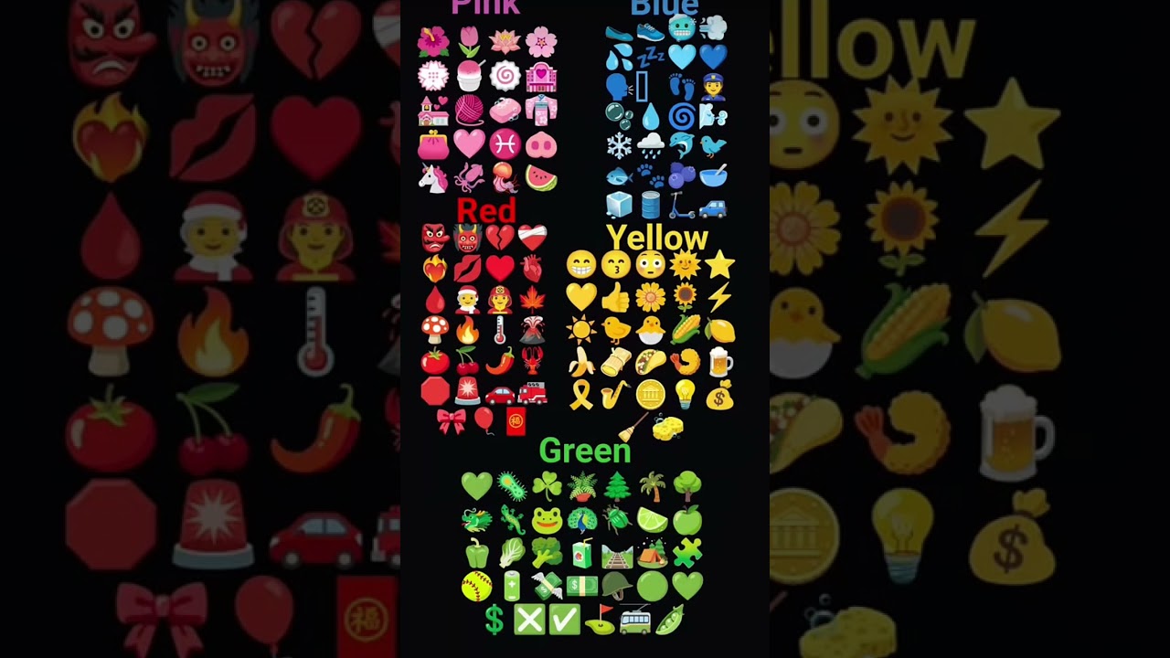 I LIKE PINK,BLUE,RED,YELLOW AND GREEN 