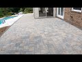 Paver pool deck