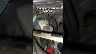Cek Oli Mesin Mobil Berkala #shorts