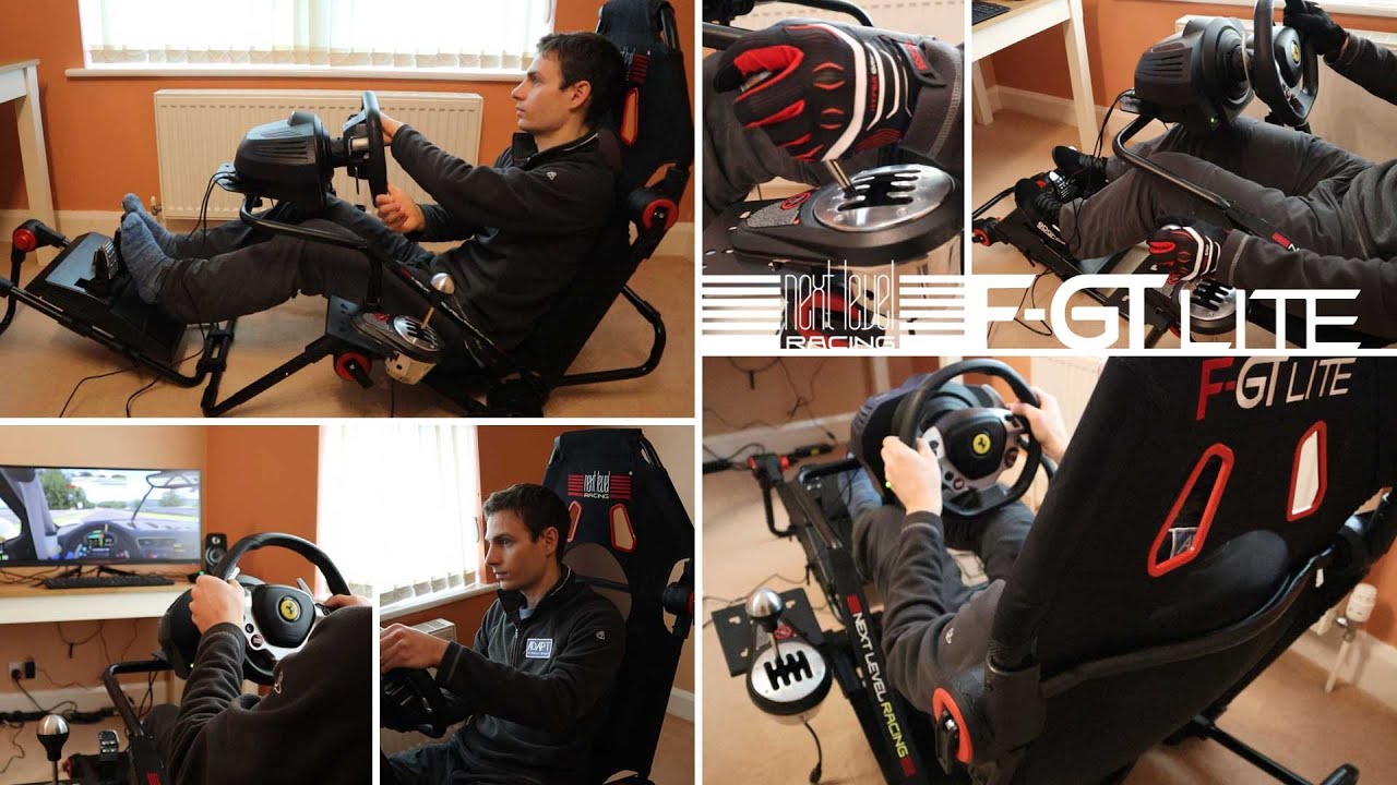 Next Level Racing NLR-S021 GTLite Foldable Simulator Cockpit 