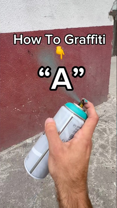 How to easy graffiti letter “A” #graffiti