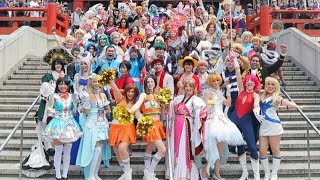 世界のコスプレーヤーがパレード＝WCS2019